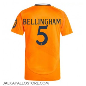 Real Madrid Jude Bellingham #5 Vieraspaita 2024-25 Lyhythihainen